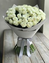 Букет 35 Белых роз #REPLACE_PRED# Леонтьево
