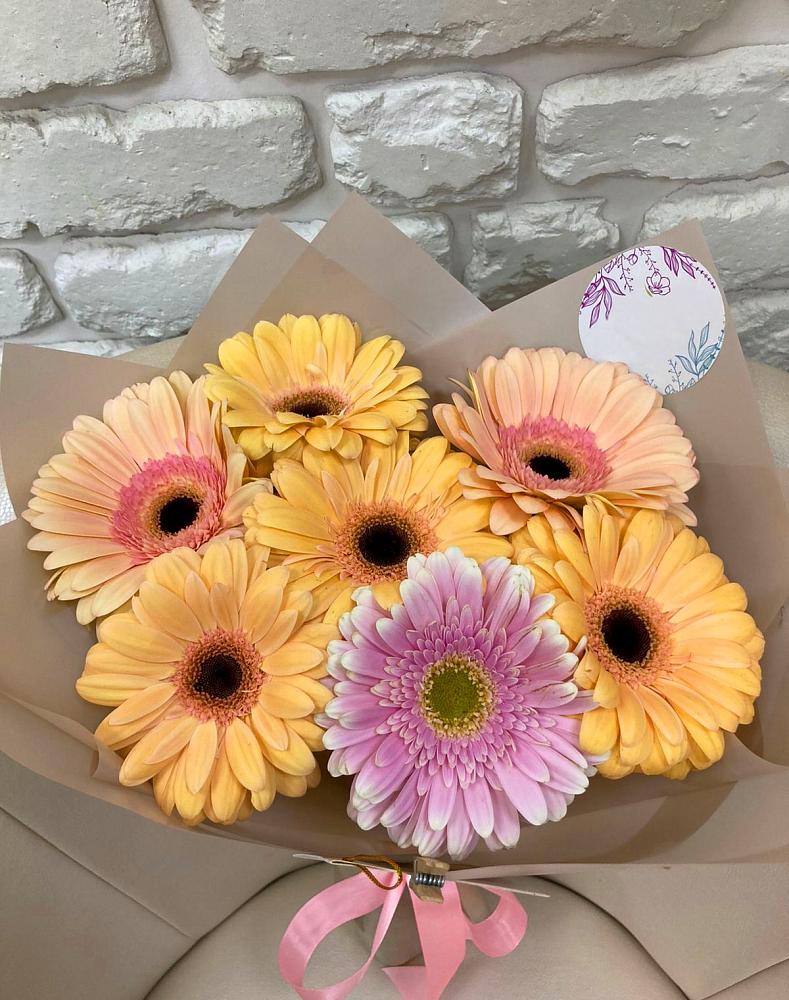Букет цветов из: Герберы в Леонтьево