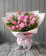 Букет Розовый кустик #REPLACE_PRED# Леонтьево