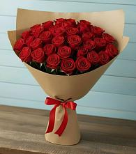 Букет Красные розы Милано в Леонтьево