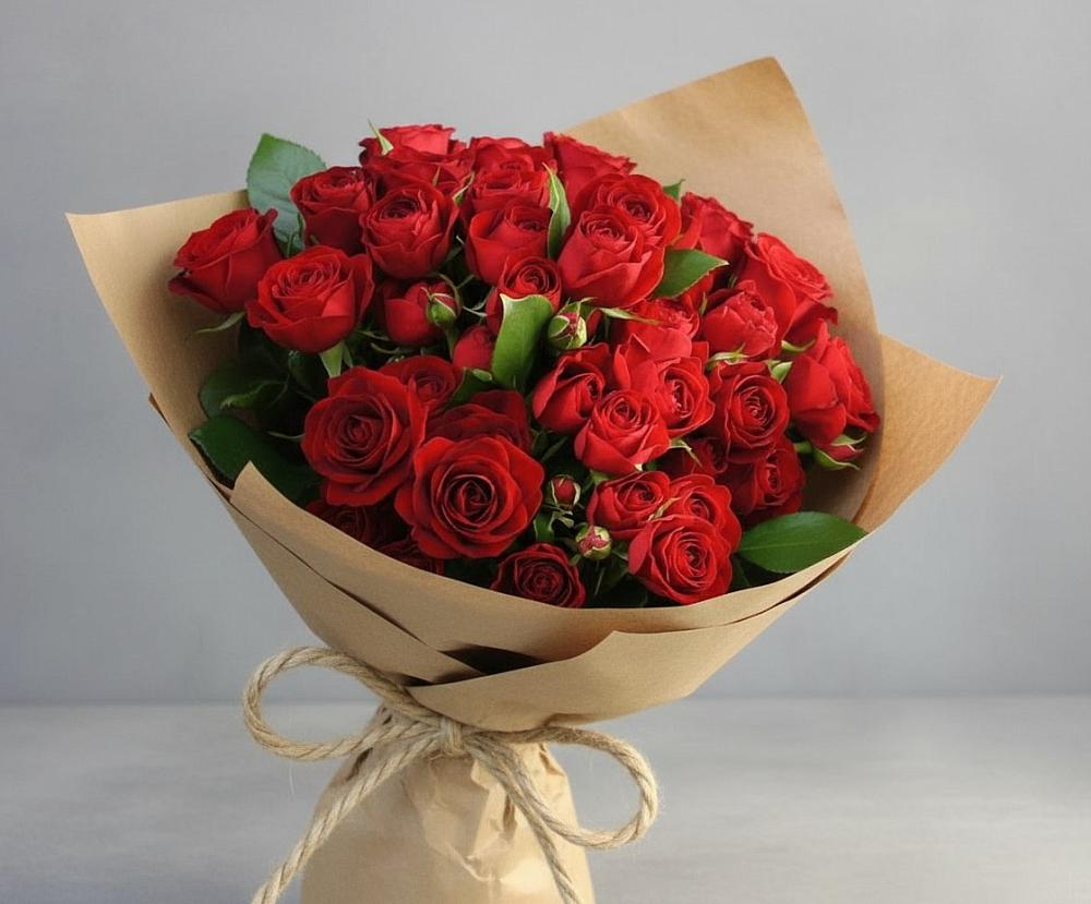 Букет Любовный роман в Леонтьево