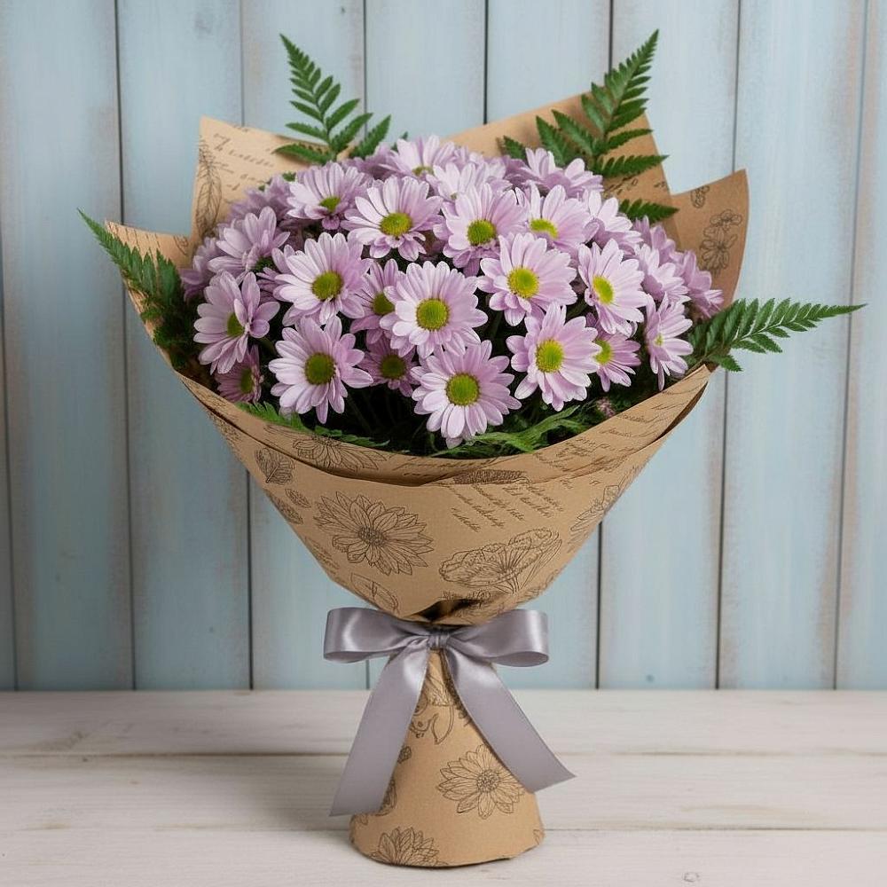 Букет цветов из: Хризантемы в Леонтьево