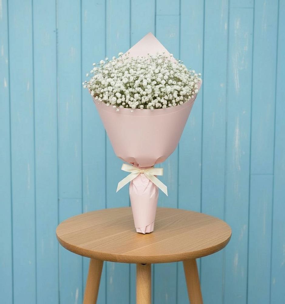 Букет цветов из: Гипсофила в Леонтьево