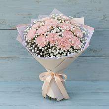 Букет цветов из:  Гвоздики в Леонтьево
