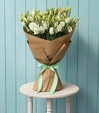 Букет цветов из:  Лизиантусы #REPLACE_PRED# Леонтьево