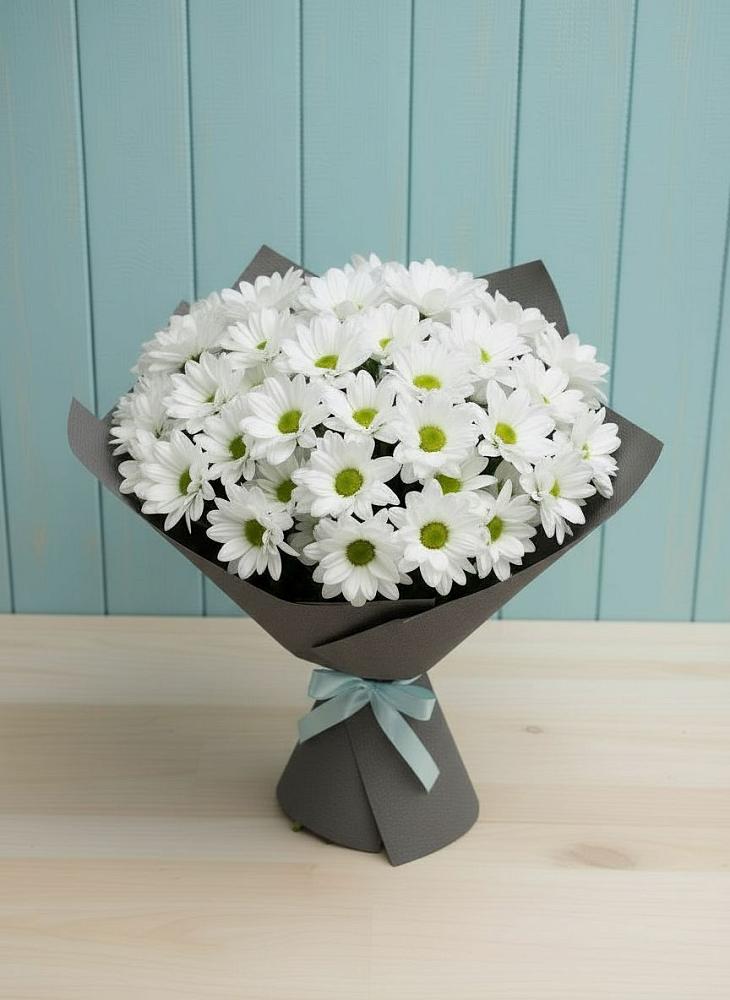 Букет цветов из: Хризантемы в Леонтьево