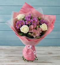 Букет цветов из:  Герберы в Леонтьево