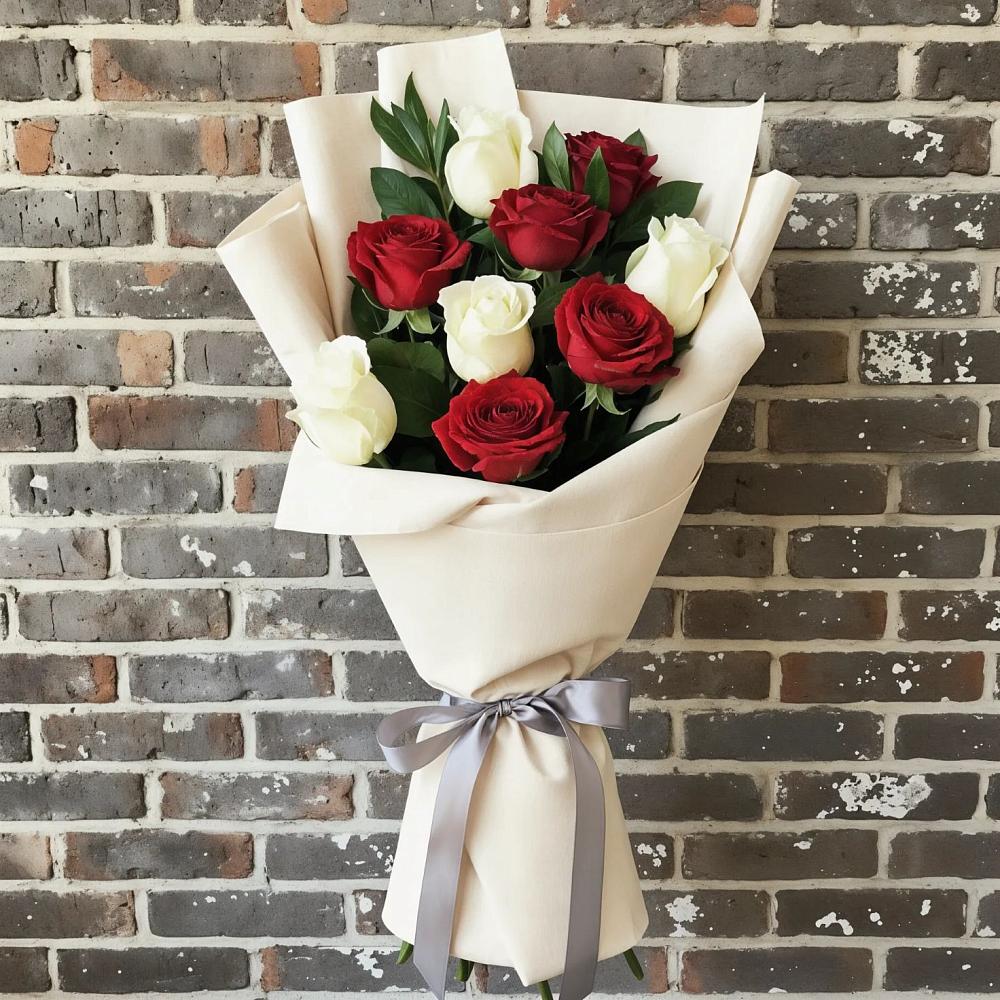 Букет цветов из: Розы в Леонтьево