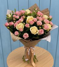 Букет цветов из:  Розы в Леонтьево