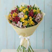 Букет цветов из:  Альстромерии в Леонтьево