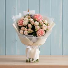 Букет цветов из:  Розы в Леонтьево