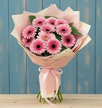 Букет цветов из:  Герберы в Леонтьево